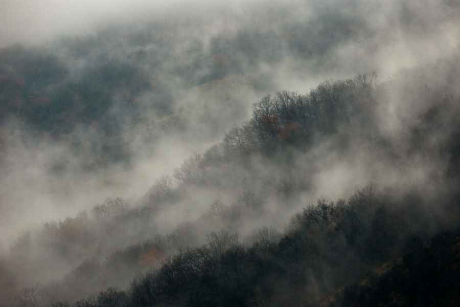 Bulharské ráno v Rodopech